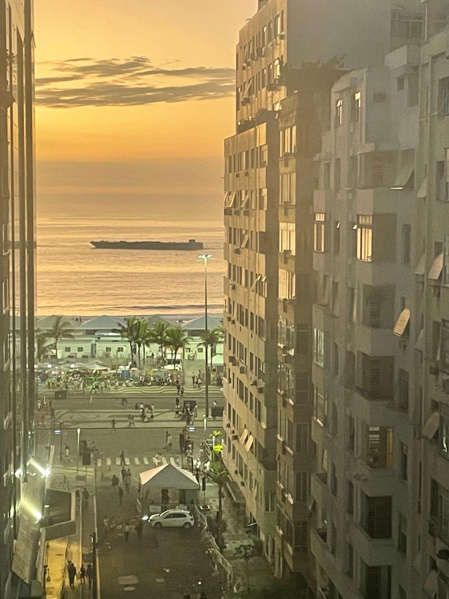 Apartamento Copacabana, Vista para o mar Río de Janeiro Exterior foto