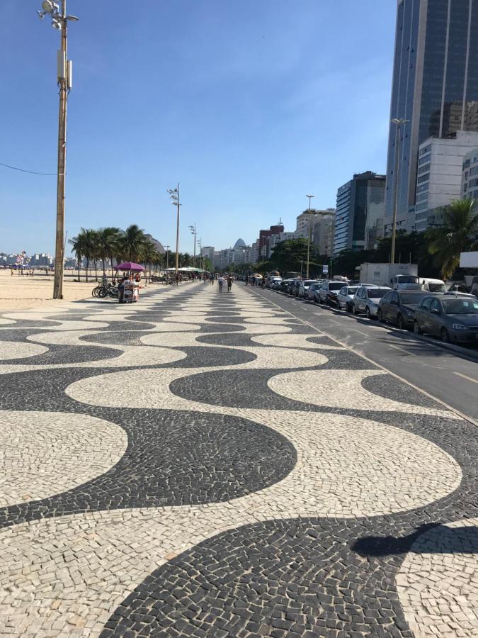 Apartamento Copacabana, Vista para o mar Río de Janeiro Exterior foto